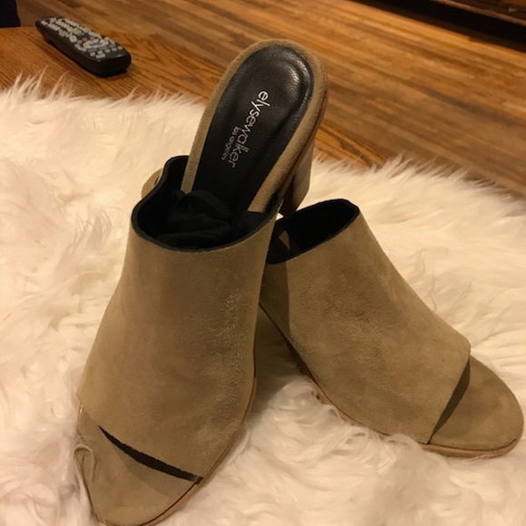 Elysewalker tan suede mules - Picture 2 of 7